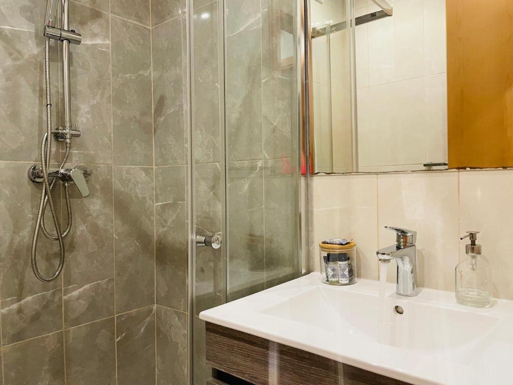 Ένα μπάνιο στο Sal Little Heart Bia New Apartment 19