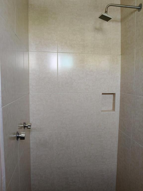 Koupelna v ubytování Hotel Astur
