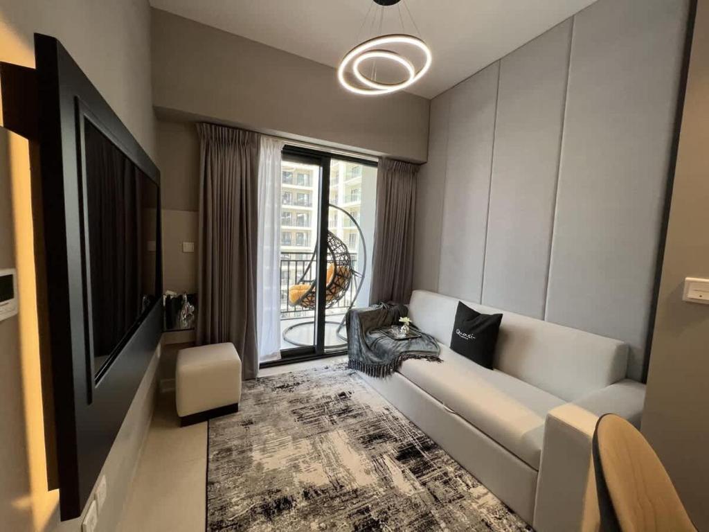 Posezení v ubytování Quasi-Hotels Zada Cozy Lux in Business Bay 1BR