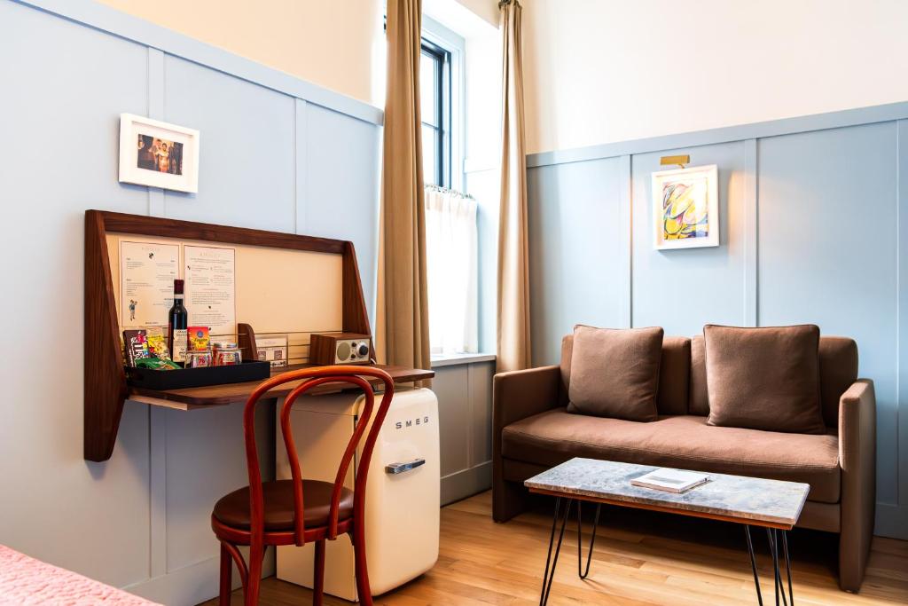 Posezení v ubytování Hotel Kinsley