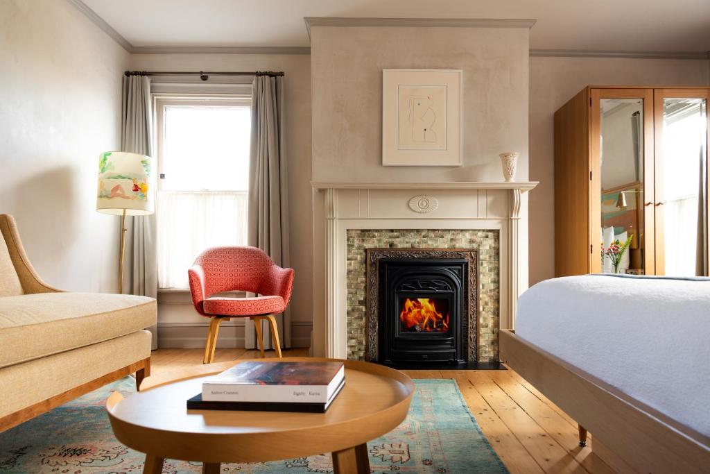 Posezení v ubytování Hotel Kinsley