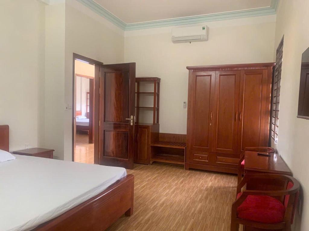 Postel nebo postele na pokoji v ubytování Ovan New Beach Hotel