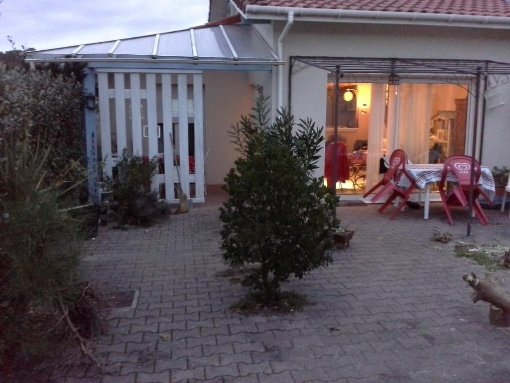Zahrada ubytování Chambre chez l'habitant et Tiny House