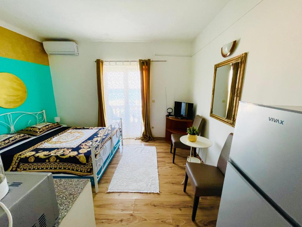 Kuchyň nebo kuchyňský kout v ubytování Apartments Esperanza