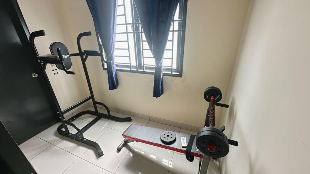 Fitness centrum a/nebo fitness zařízení v ubytování A04 A Place Just Like Home In Austin