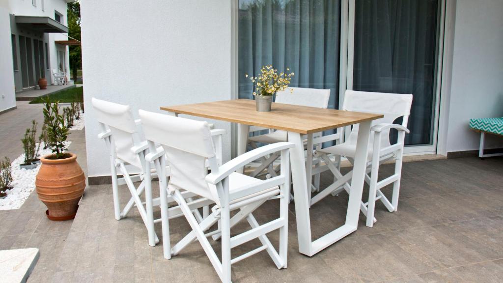 Fotografie z fotogalerie ubytování Aristotelia Gi Ikies - Olympiada Poolside Retreats v destinaci Olympiada