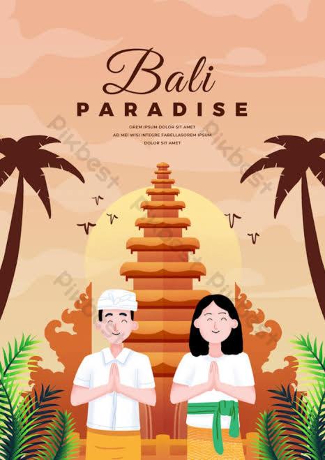 un homme et une femme priant devant une pagode dans l'établissement LE BALI, à La Grande Motte