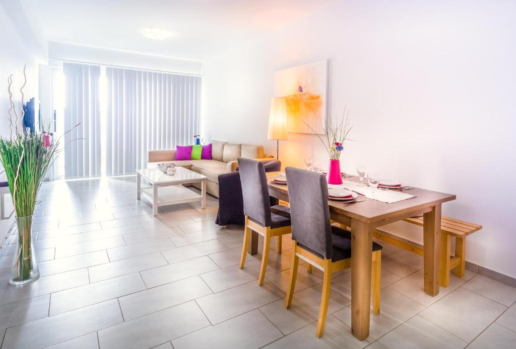 Posezení v ubytování Napian Suites