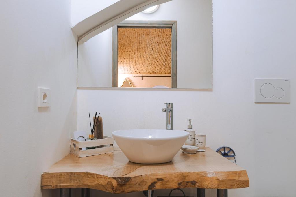 Kúpeľňa v ubytovaní Trieste Art Loft