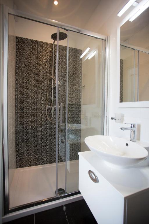 Koupelna v ubytování Nirvana rooms Split