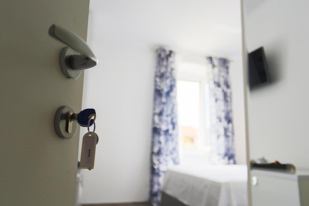 TV a/nebo společenská místnost v ubytování Nirvana rooms Split