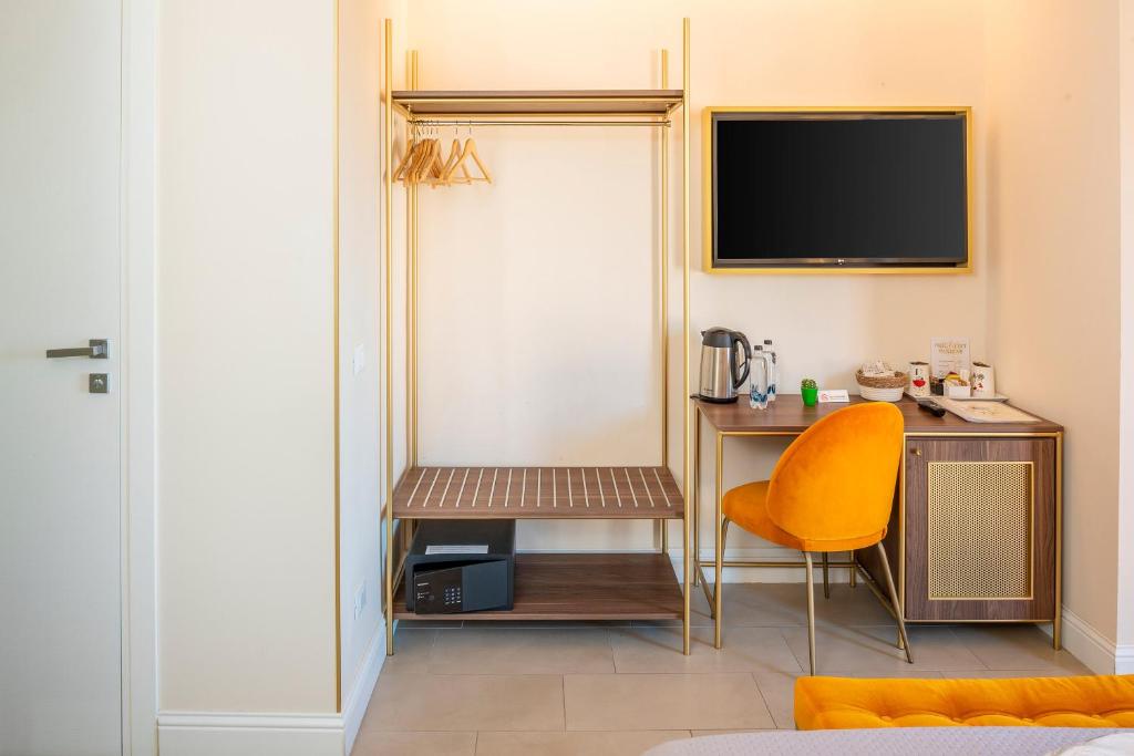 Kuchyň nebo kuchyňský kout v ubytování I Tre Re Rooms