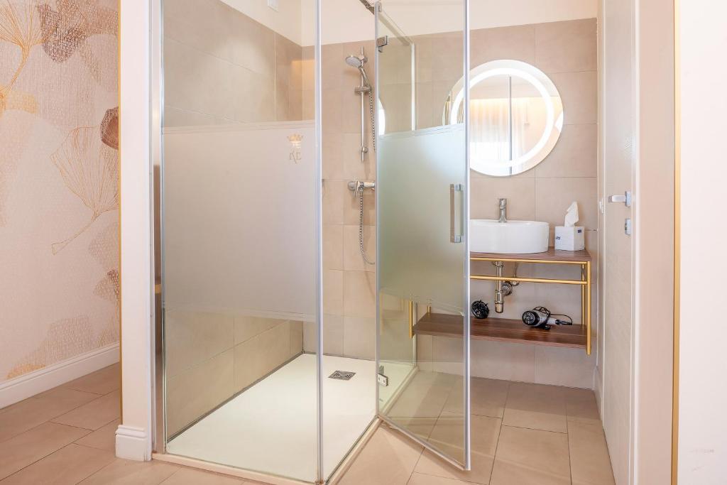 Koupelna v ubytování I Tre Re Rooms