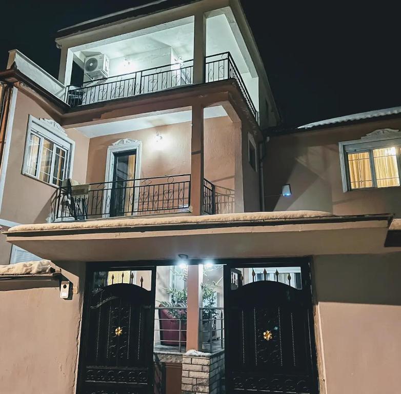 Balkón nebo terasa v ubytování Oasis