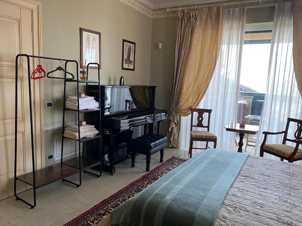 Postel nebo postele na pokoji v ubytování Stanze Degli Aceri