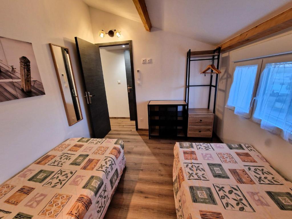 Postel nebo postele na pokoji v ubytování Hotel La Reserve