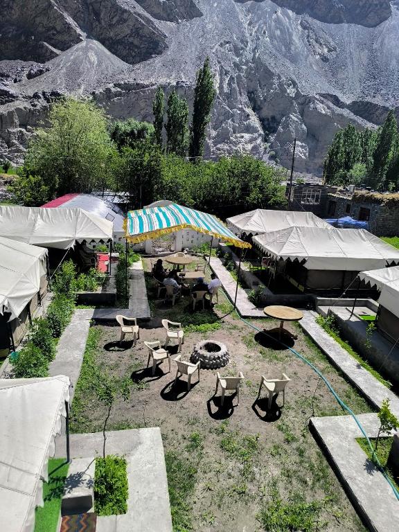 Příroda nedaleko luxury tent