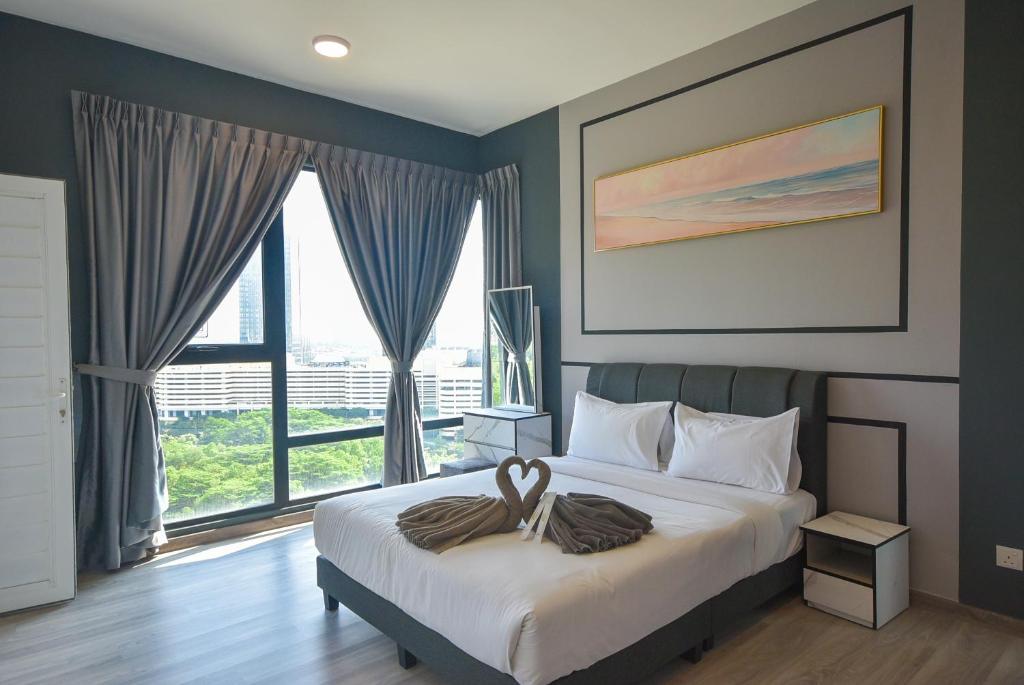 Midvalley Southkey Mosaic Suite by Nest Home - Suite D'appartements De Trois Chambres