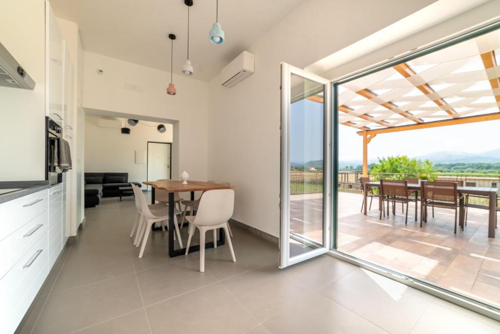 Η κουζίνα ή μικρή κουζίνα στο Casa Il Paino
