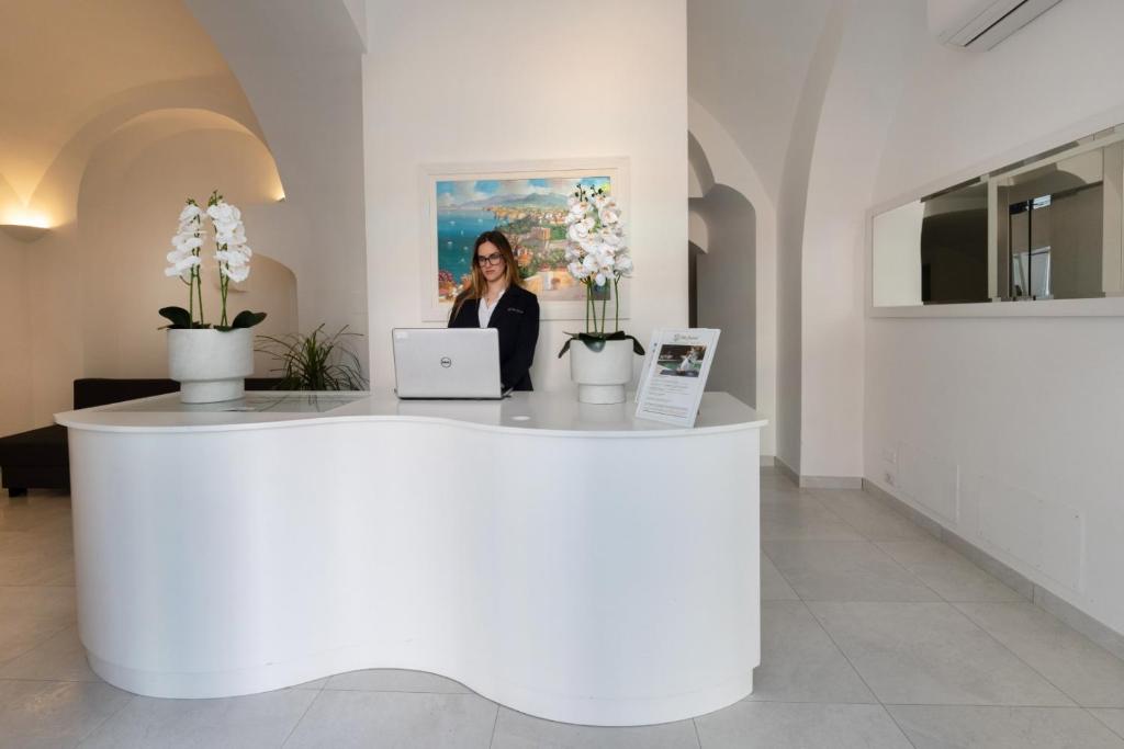 Vstupní hala nebo recepce v ubytování Villa Emanuel White