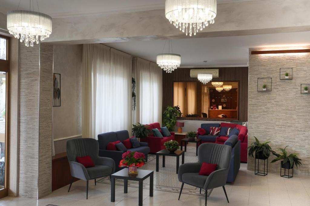 Posezení v ubytování Hotel Marconi