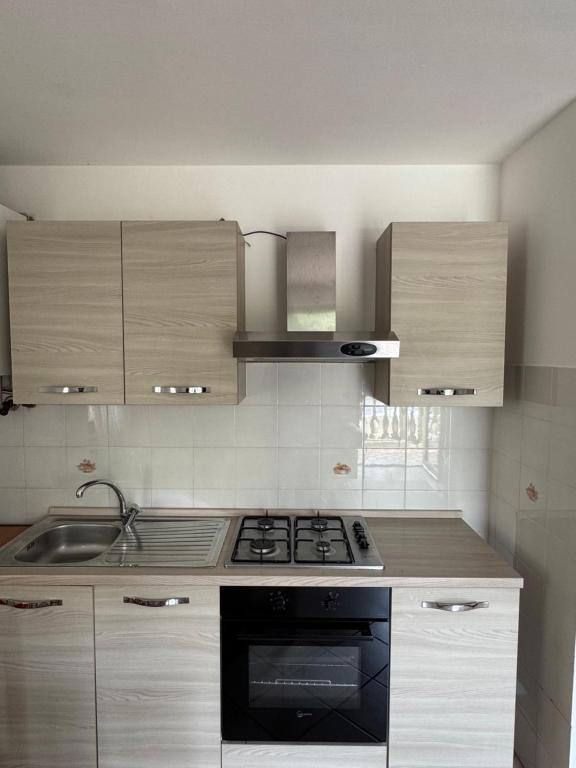 Kuchyň nebo kuchyňský kout v ubytování Hotel e Ristorante Cassone