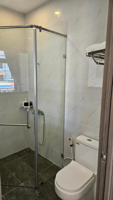 Ванная комната в ADRI Hotel