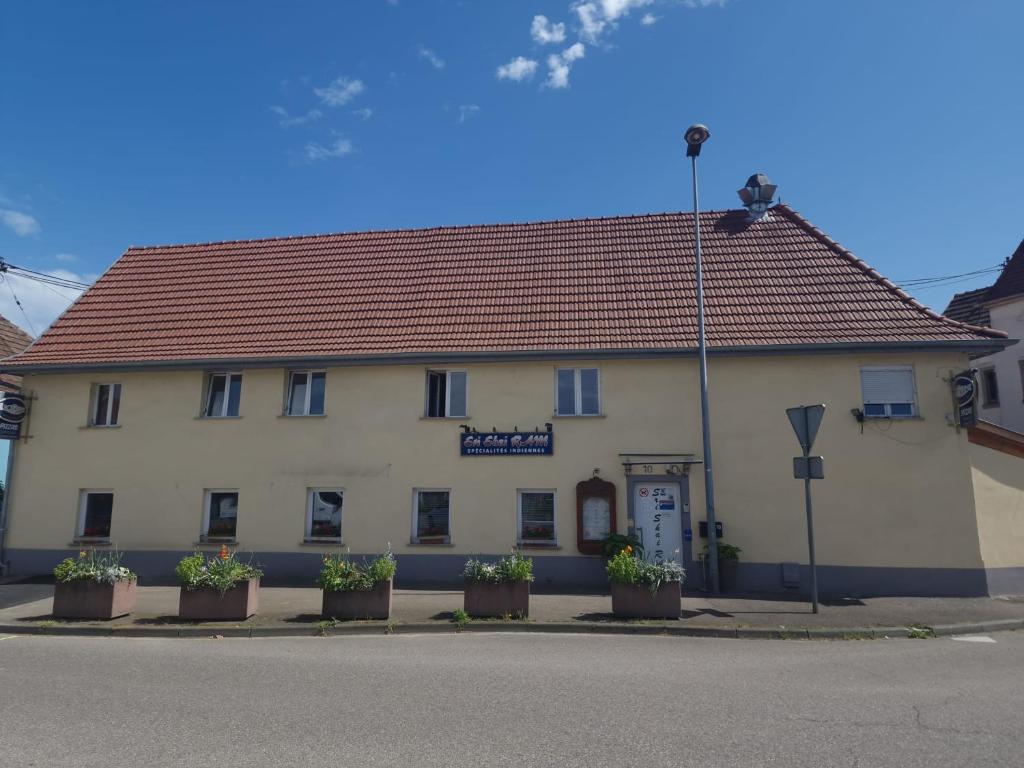 Budova, kde se penzion nachází