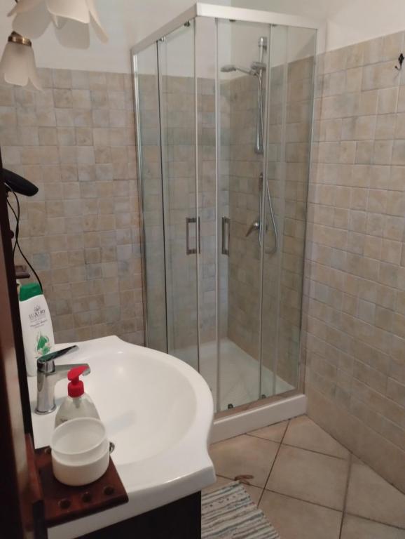 Kúpeľňa v ubytovaní Beds Ar Colle