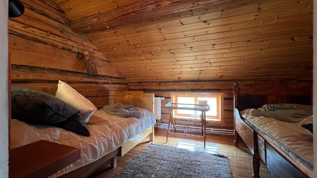 Postel nebo postele na pokoji v ubytování Timjan Forest Resort