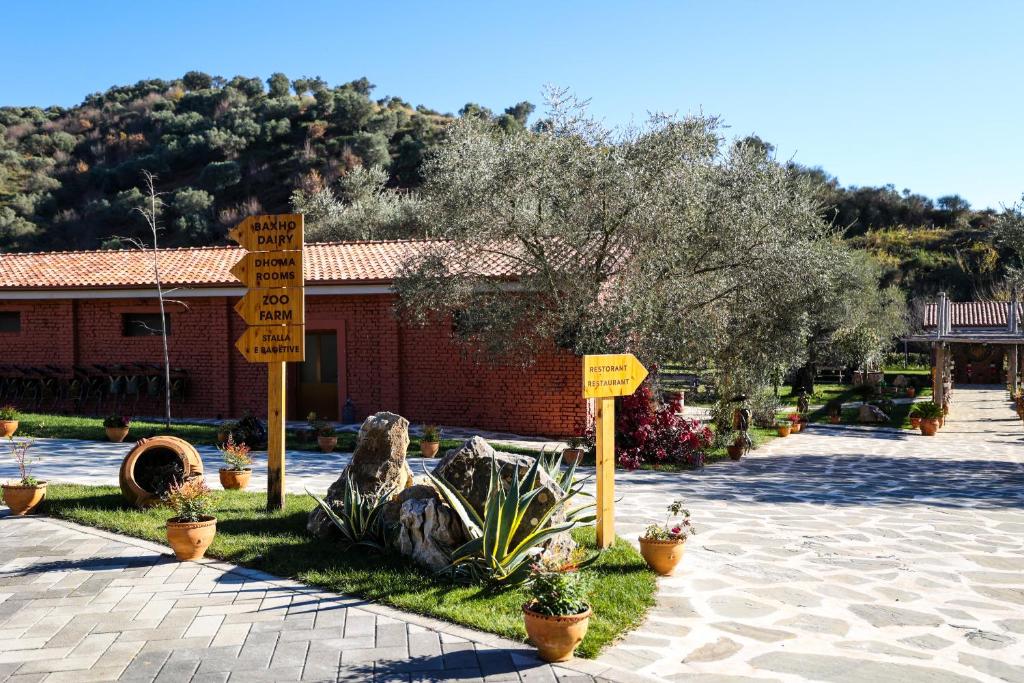 Zahrada ubytování Agroturizëm Via Egnatia