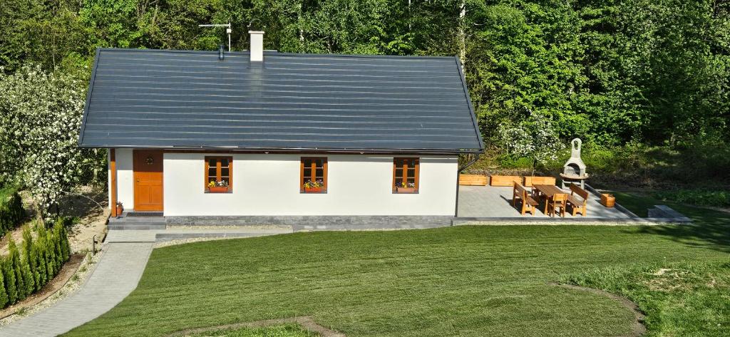 Zahrada ubytování Chata Stříbrník