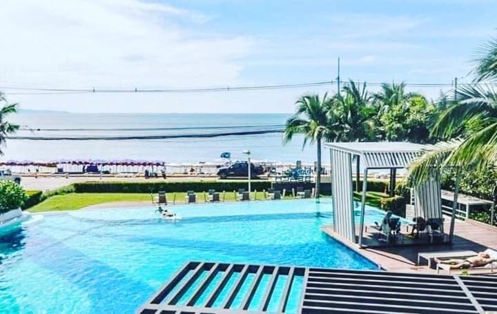 Πισίνα στο ή κοντά στο Seaview 1bedroom 23sqm pattaya 1112