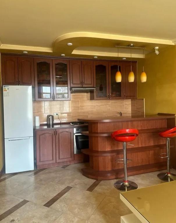 Dapur atau dapur kecil di Квартира