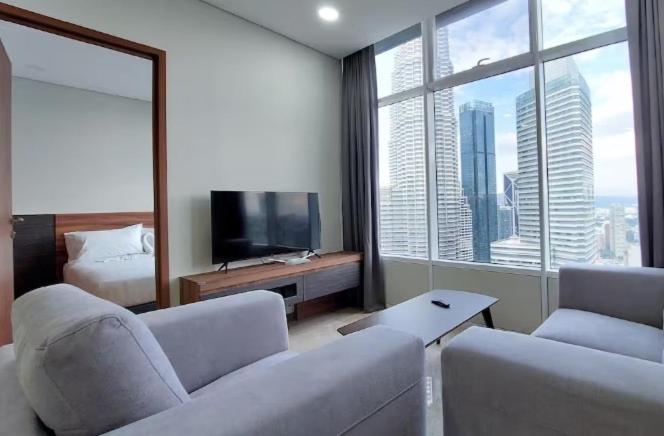 Et tv og/eller underholdning på Sky Suite By Leisure KLCC
