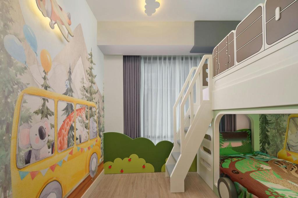 Postel nebo postele na pokoji v ubytování Fairfield by Marriott Bekasi