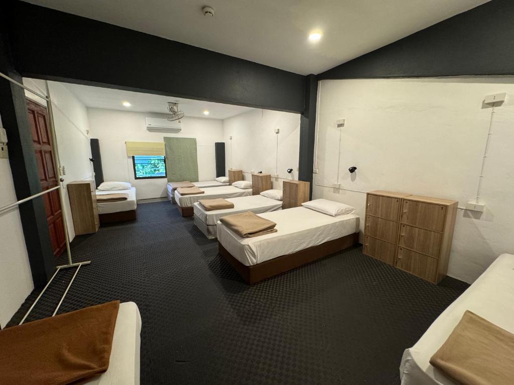 Postel nebo postele na pokoji v ubytování Pupa Hostel