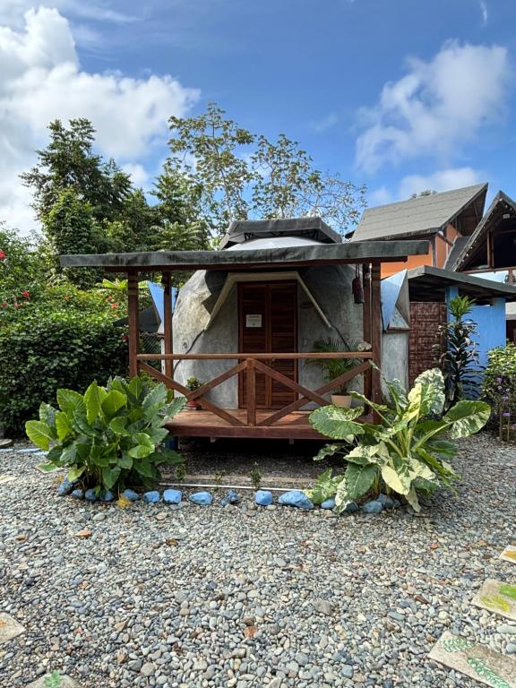 Zahrada ubytování Mi casa es tu casa- Glamping y Casa de Campo