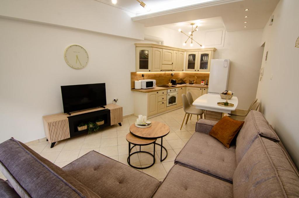 Kuchyň nebo kuchyňský kout v ubytování M & E Guesthouse