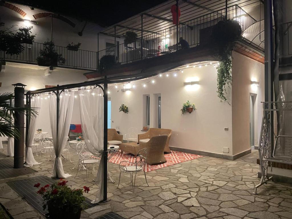Posezení v ubytování Albergo Antica Dogana