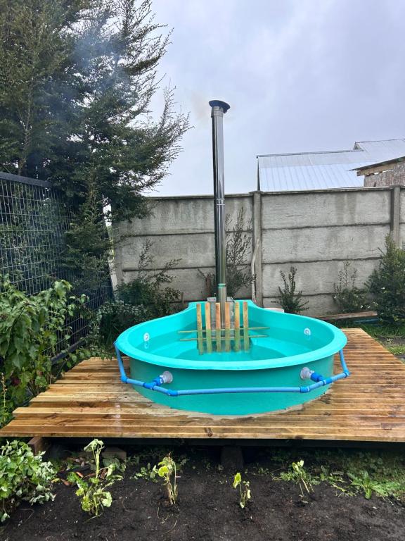Zahrada ubytování Cabaña Puyehue