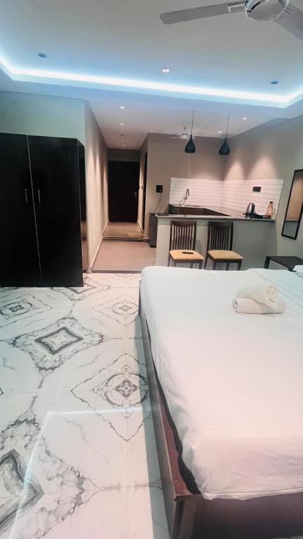 Postel nebo postele na pokoji v ubytování Casa Almeida Hotel