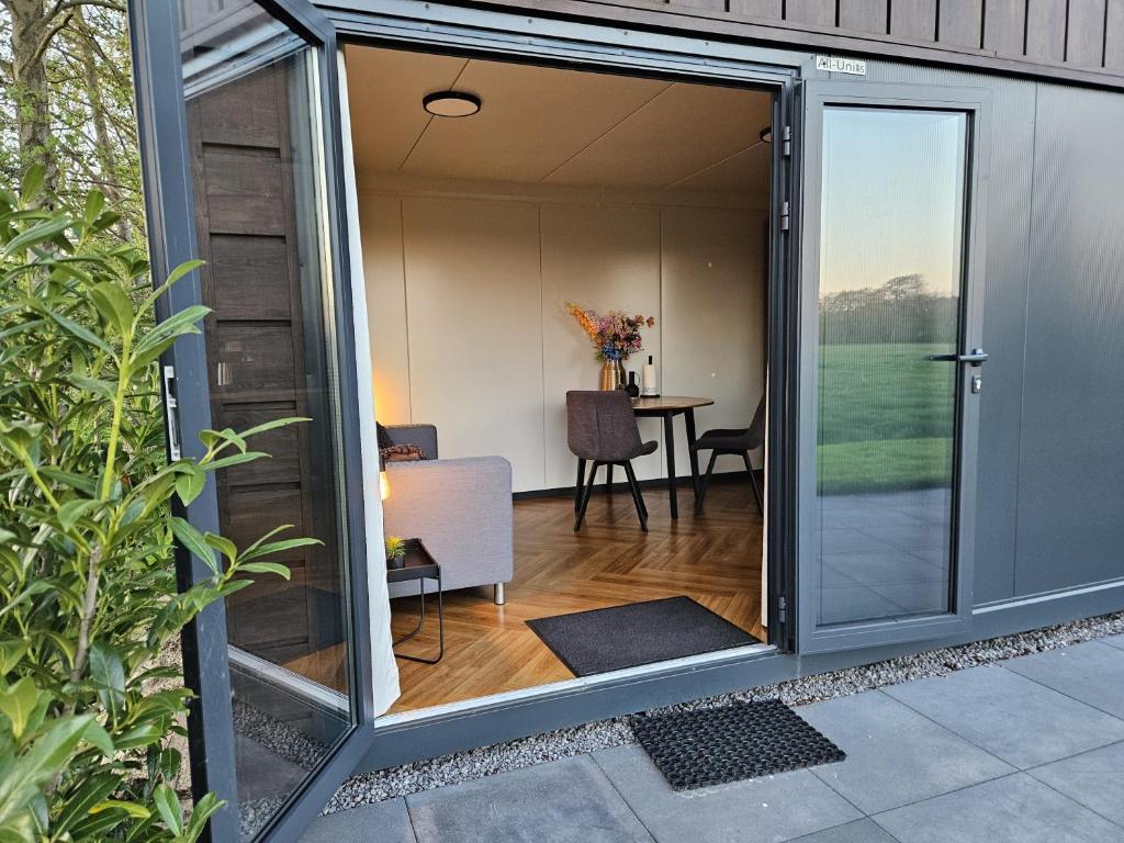 Patio nebo venkovní prostory v ubytování Tiny House 14
