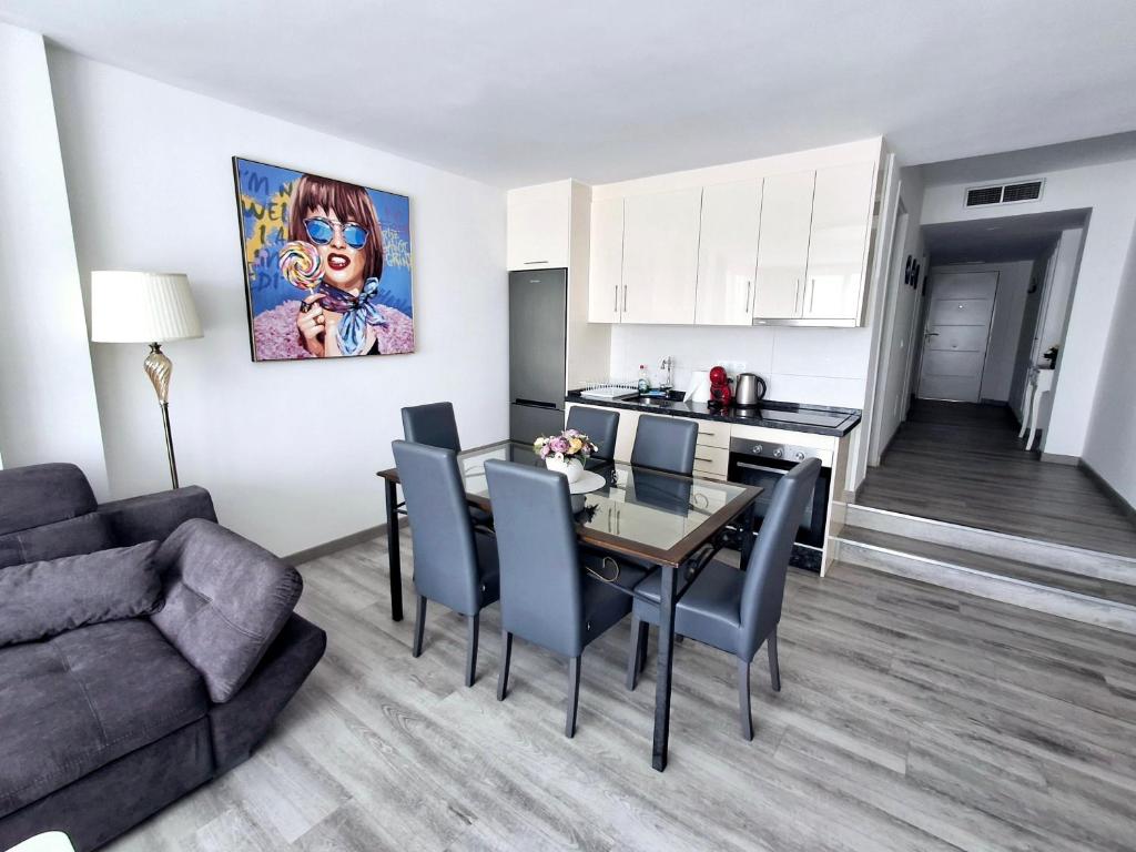 A kitchen or kitchenette at Rancho A 112