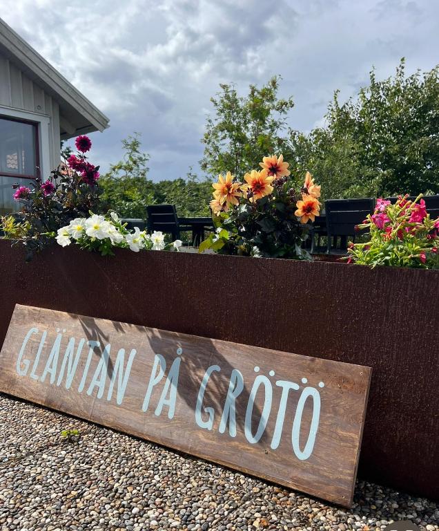 Zahrada ubytování Gläntan På Grötö