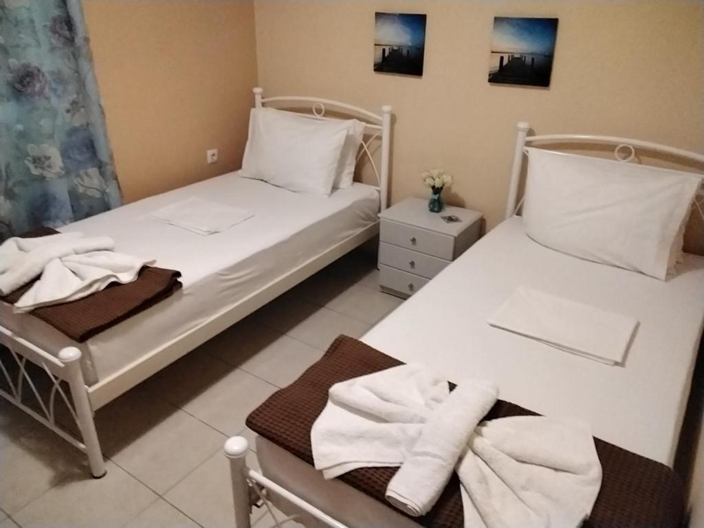 Postel nebo postele na pokoji v ubytování Ralloy Hoyse