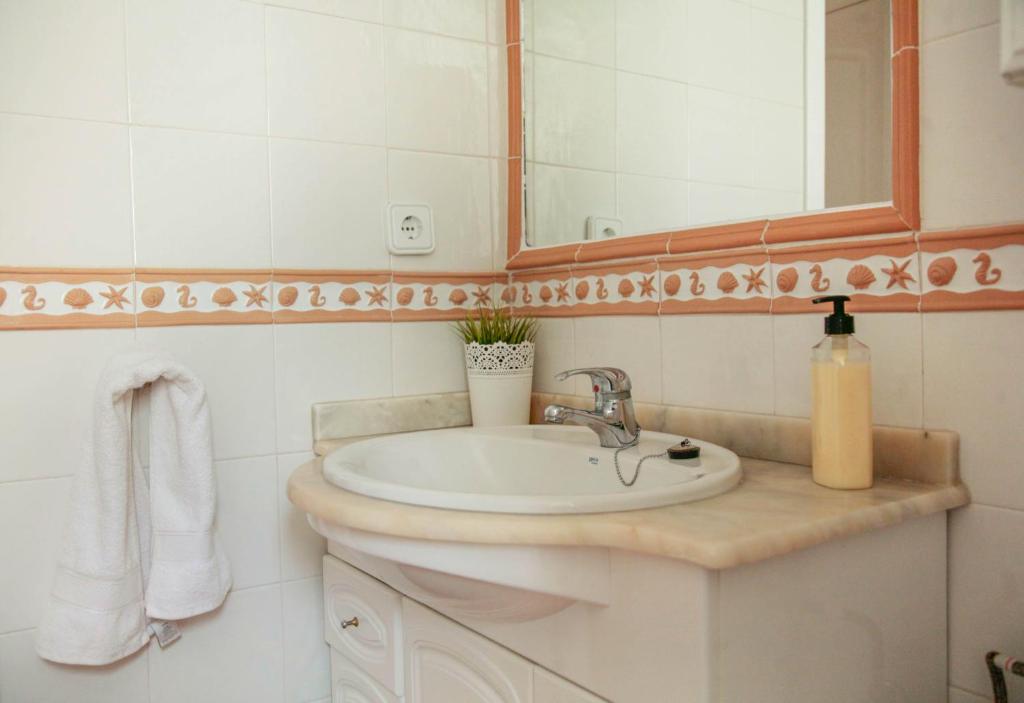 Koupelna v ubytování Casa Lanjaron