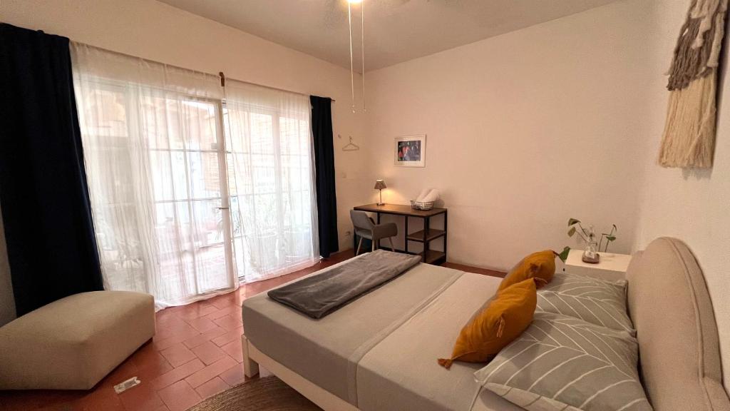 Postel nebo postele na pokoji v ubytování CASA LOOL BEH