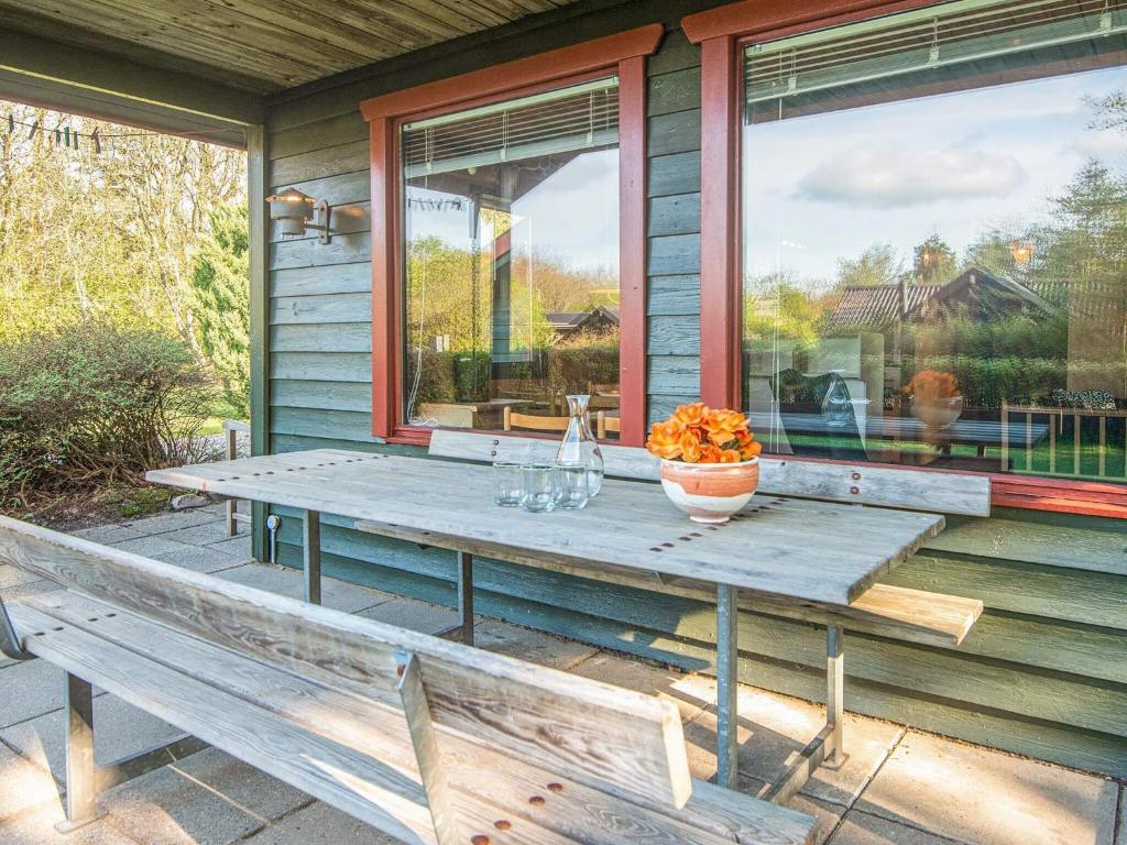 Balkón nebo terasa v ubytování Holiday home Toftlund XV