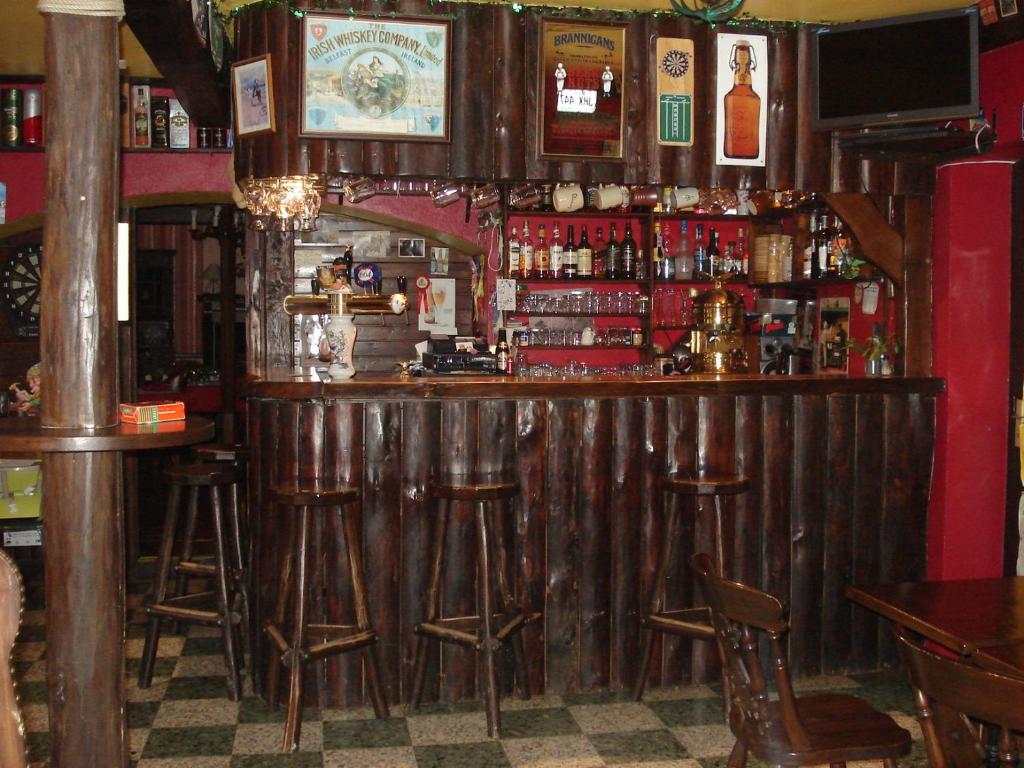 Lounge nebo bar v ubytování Auberge du Morvan